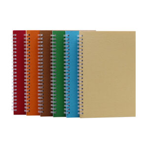 notebook with kraft paper cover